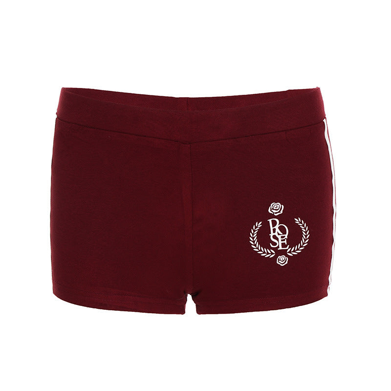 Repose & Renew Women's Printed Yoga Shorts – Hot Pants for Gym & Studio