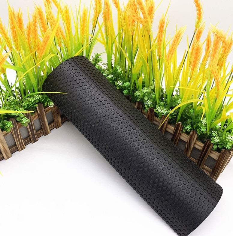 Half Round EVA Massage Foam Roller – 30cm Balance Pad & Yoga Block with Floating Point Massage