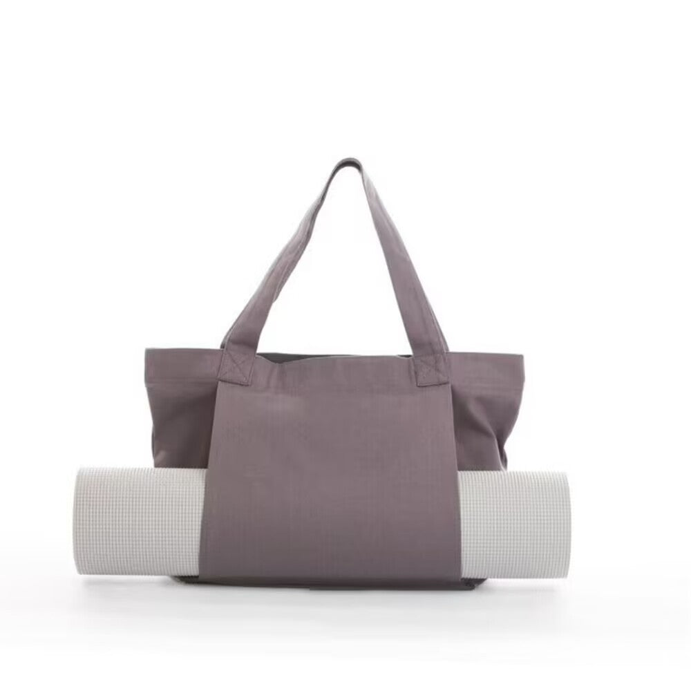 Canvas Yoga & Pilates Mat Shoulder Bag – Travel & Outdoor Exercise Carry Bag