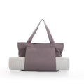 Canvas Yoga & Pilates Mat Shoulder Bag – Travel & Outdoor Exercise Carry Bag
