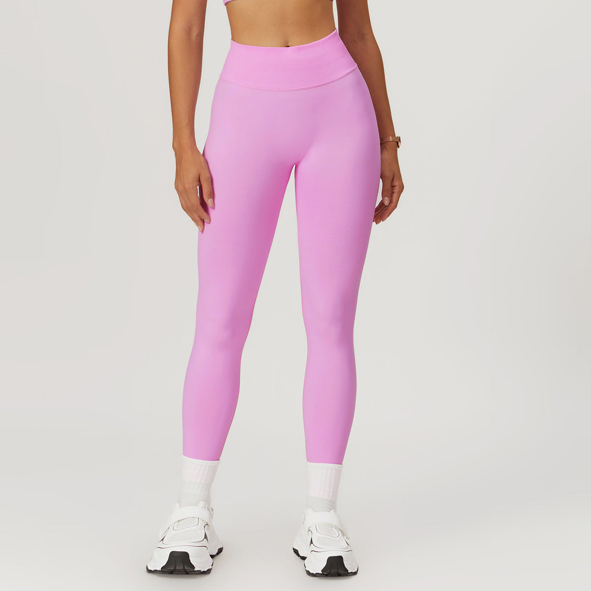 Women's Seamless Tummy Control Yoga Leggings – Running & Fitness
