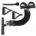 11-Piece Multifunction Resistance Band Set – 4-Tube Latex Yoga Pull Rope & Fitness Expander