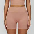 Repose & Renew Women's High Waist Sculpting Yoga Shorts – Nylon & Spandex