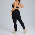 Women's Fitness Yoga Suit Set – Sports Bra & Long Pants