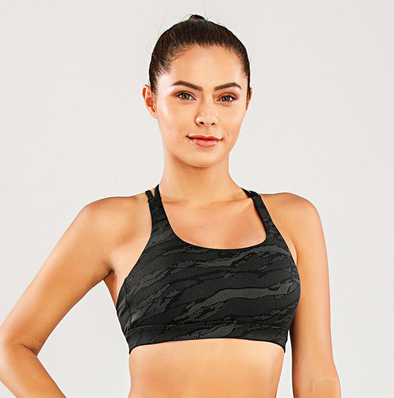 Tie-Dye Workout Yoga Sports Bra Top – Crop Style