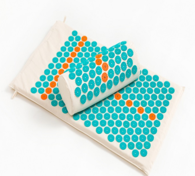 Lotus Spike Acupressure Mat & Pillow Set – Therapeutic Pressure Point Relief
