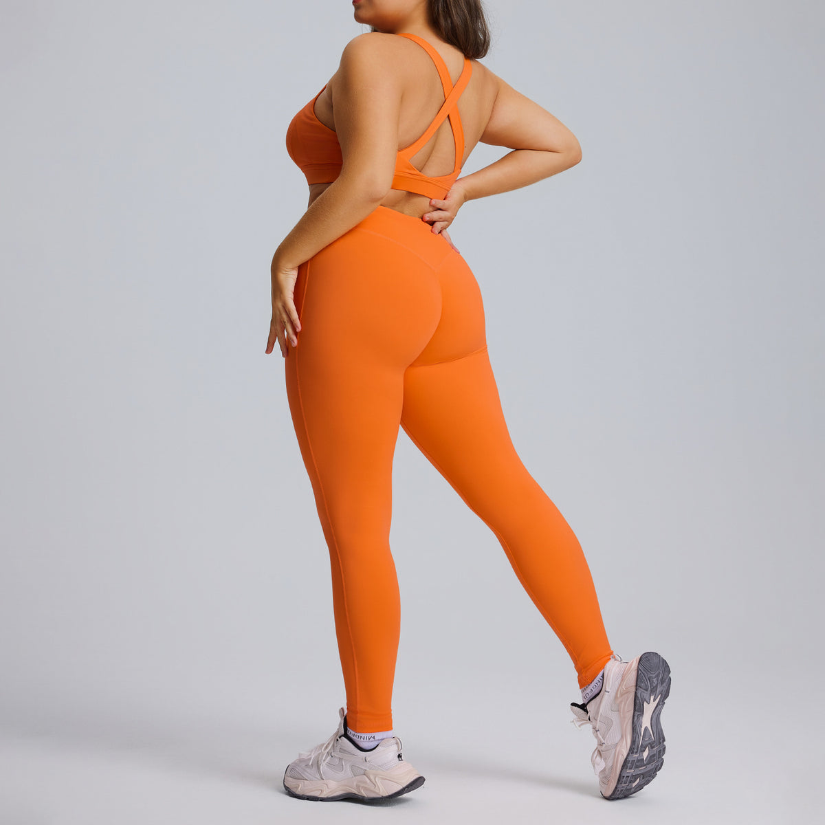 Women's Fitness Yoga Suit Set – Sports Bra & Long Pants