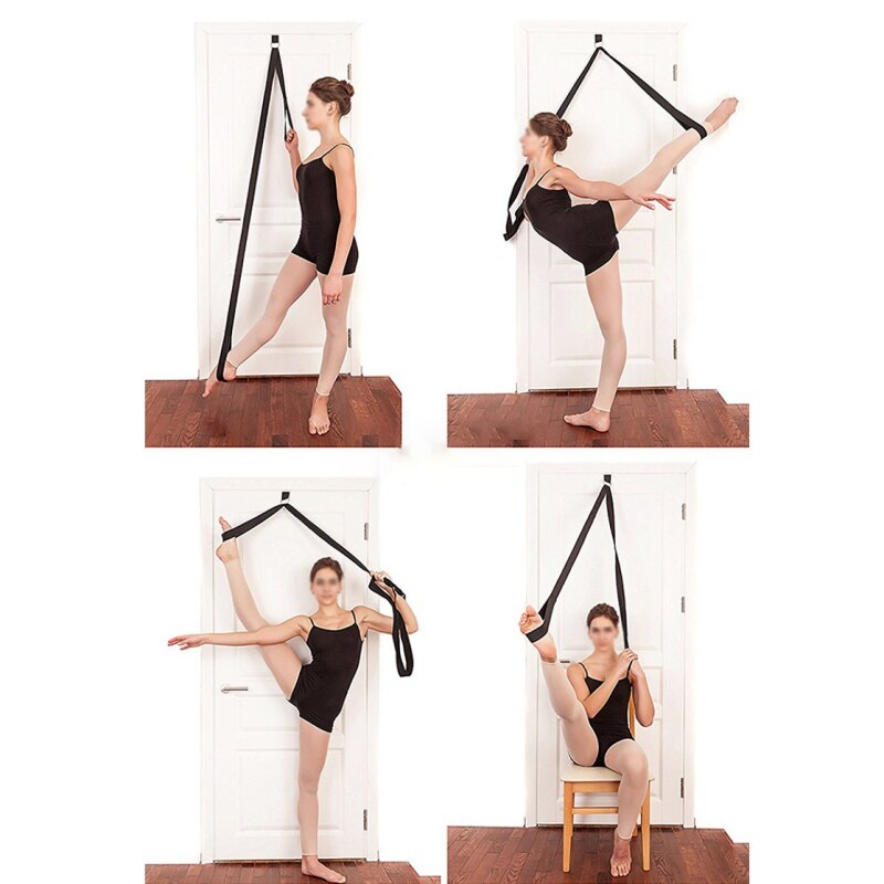 Multi-Function Yoga Stretch Strap & Door Tension Belt – Cotton Ballet & Yoga Band