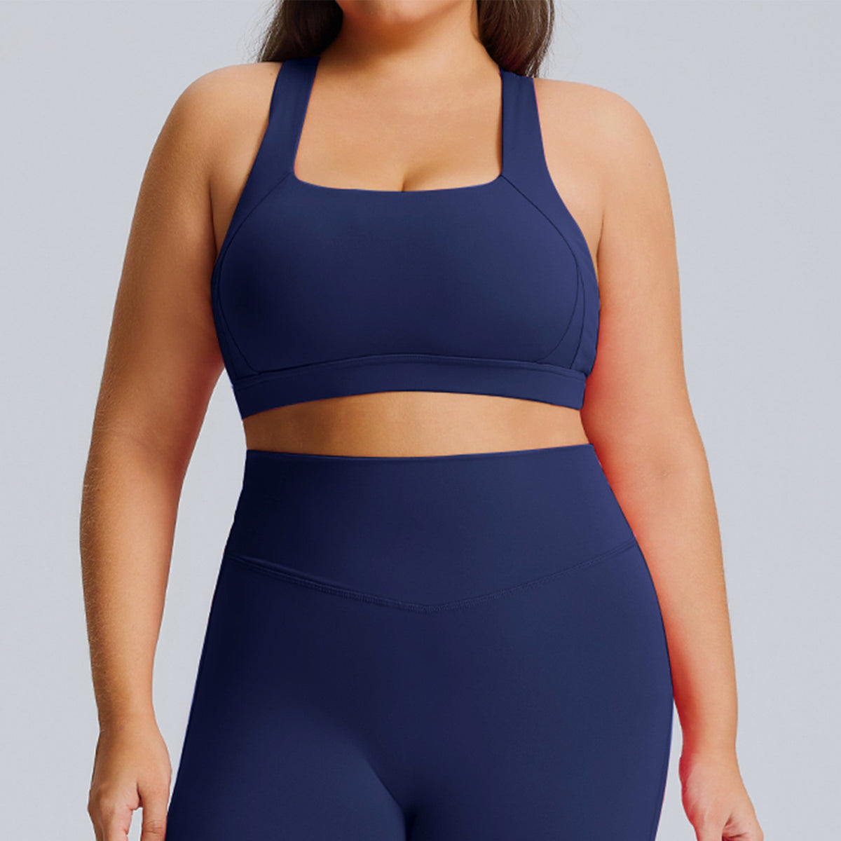 Women's Fitness Yoga Suit Set – Sports Bra & Long Pants