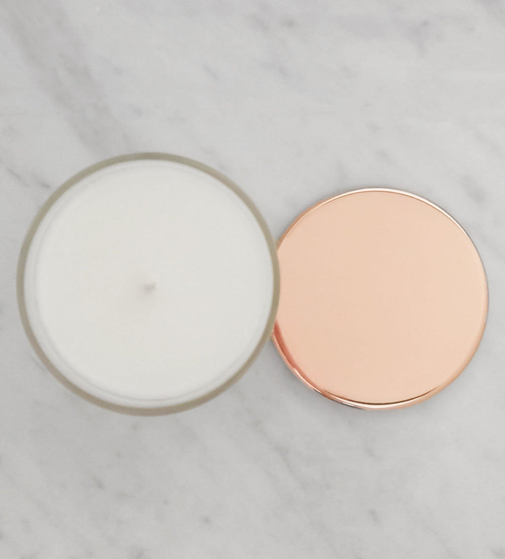 Rose Geranium Aromatherapy Gift Set | Candle & Roll-On Oil | Made in England