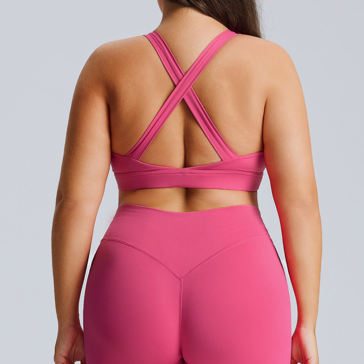 Women's Fitness Yoga Suit Set – Sports Bra & Long Pants