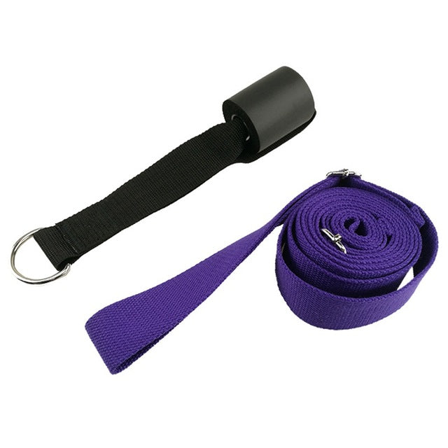 Multi-Function Yoga Stretch Strap & Door Tension Belt – Cotton Ballet & Yoga Band
