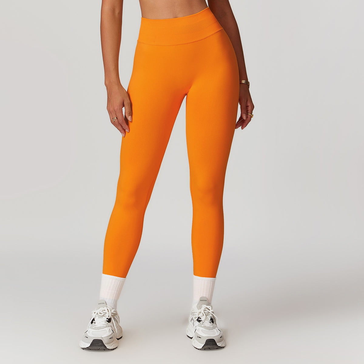 Women's Seamless Tummy Control Yoga Leggings – Running & Fitness